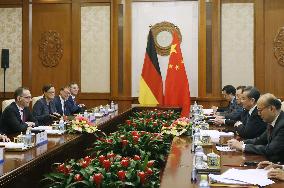 China-Germany talks