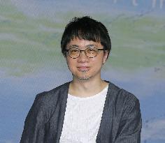 Film director Makoto Shinkai