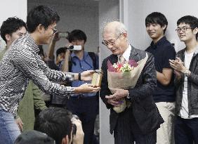 Nobel chemistry prize winner Yoshino