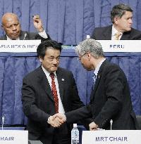 Okada, Naoshima at APEC forum in Sapporo