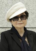 Yoko Ono hospitalized after possible stroke