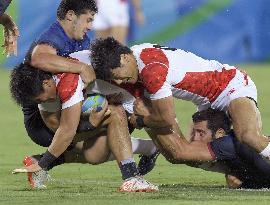 Olympics: Japan beats France in rugby sevens quarterfinals