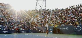 Tennis: Nishikori reaches U.S. Open quarterfinals