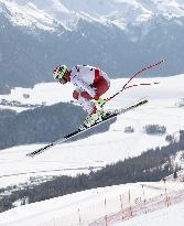 Local favorite Feuz wins men's downhill at World Ski Championships