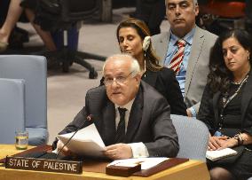 Emergency meeting of U.N. Security Council on Gaza