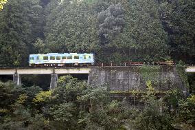 Rural railway in western Japan