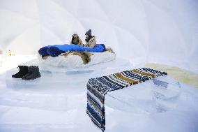 "Ice Hotel" in Hokkaido