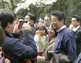 Cherry blossom viewing in Tokyo