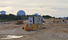 U.S. Marine base under construction in Guam