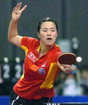 China sweeps Ogimura Cup titles: Wang Nan wins women's singles