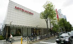 (1)Mitsukoshi to close stores in Osaka, Yokohama, Kurashiki