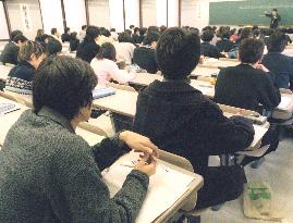 (3)Preparing for university entrance exams