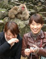(6)Monkeys in hot spring