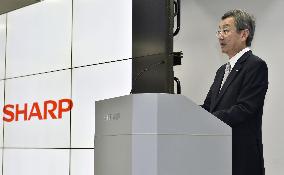 Sharp's 1st-half operating profit falls 13.6%