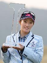Japan's Iijima wins T-Point Ladies golf tournament