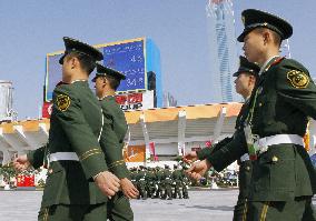 Japan-China soccer preliminary in Asian Games