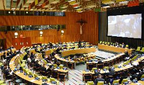 Negotiators discuss U.N. disarmament paper without Hiroshima invite