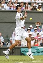 Djokovic in Wimbledon 1st round