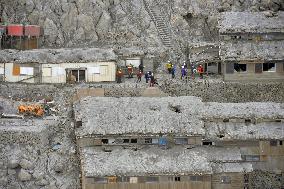 Probe conducted at peak of Mt. Ontake