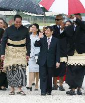 Crown prince, princess wrap up visit to Tonga