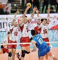 Japan beaten by Italy in straight sets at World Cup