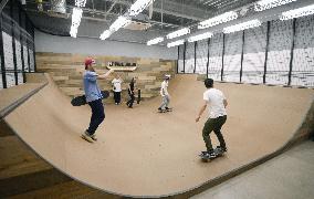 Facility dedicated to board sports opens in Osaka