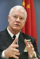 U.S. commander says warships to pass Taiwan Strait as needed