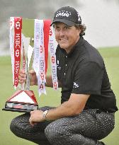 Mickelson wins HSBC Champions golf tournament in Shanghai