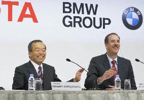 Toyota, BMW agree to tie up