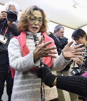 Hostage's mother expresses worry