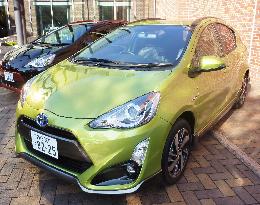 Toyota's Aqua likely to have been FY 2014 top-seller in Japan