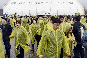 S. Korea marks 1st anniversary of ferry disaster