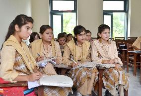 High attendance rates at school in northern Pakistan valley