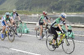 U.S. envoy Kennedy joins cycling event in northeastern Japan