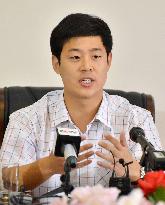 S. Korean detainee in N. Korea holds press conference again