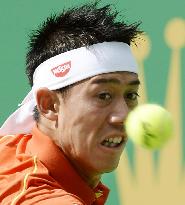 Nishikori advances to 3rd round of Shanghai Masters