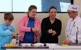 Traditional dishes of Japan's Ishikawa Pref. shown at Milan expo
