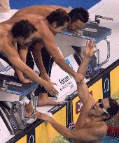 (1)Japan takes bronze in men's 4x100m medley relay