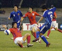 Japan vs S. Korea in semifinal at AFC Youth Championship