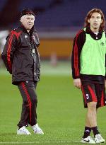 AC Milan practice for Club World Cup semifinals