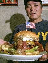 'Navy Burger' added to menu of some Yokosuka restaurants