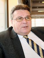 Lithuanian FM wants Japan to keep penalty for Russia