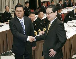 Japan, China hold high-level talks on maritime security