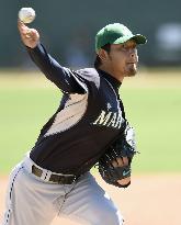 Iwakuma starts for preseason game against White Sox