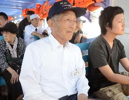 Memorial service held for sunken battleship Musashi on Sibuyan Sea