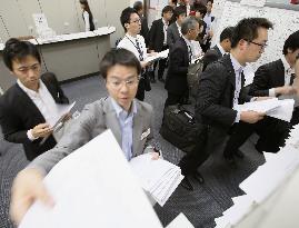 Japanese corporate earnings reporting in full swing