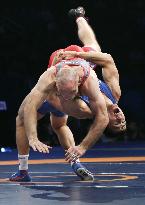 Russia's Roman Vlasov wins men's 75 kg at world championships