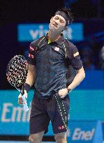 Nishikori loses Tour Finals opener against Djokovic