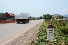 Asian Highway runs through Laos