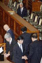 Japan's security bills clear upper house panel